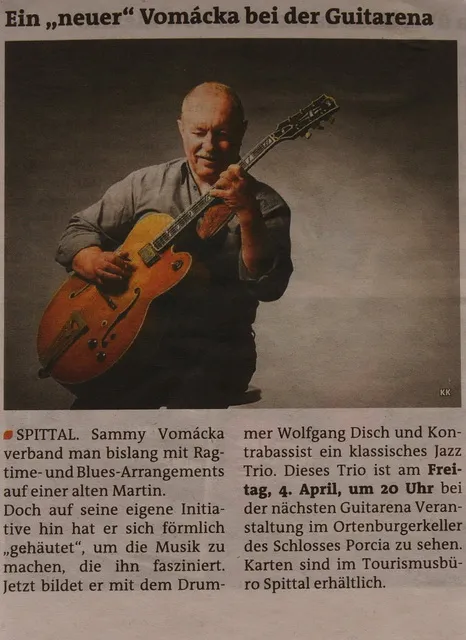 Sammy Vomacka Jazz Trio Gästebuch