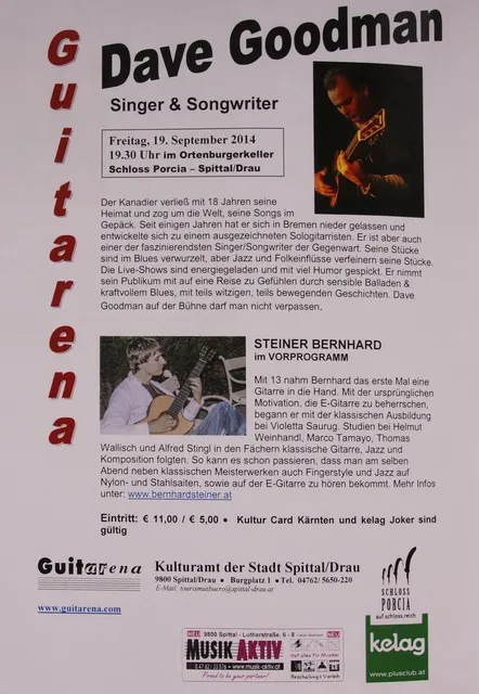 Dave Goodman u. Bernhard Steiner Gästebuch