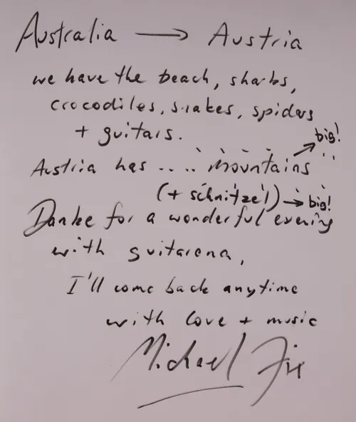 Michael Fix Gästebuch