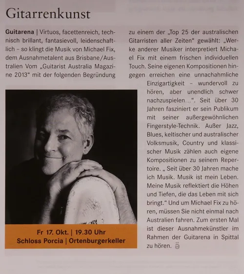 Michael Fix Gästebuch