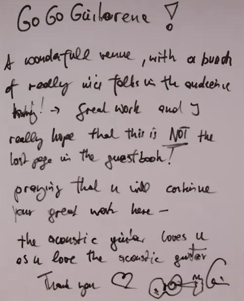 Chris Shermer Gästebuch